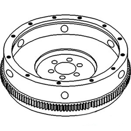 Aftermarket New Flywheel Fits Case-IH Tractor Models 454 484 485 495 3220 3144614R95